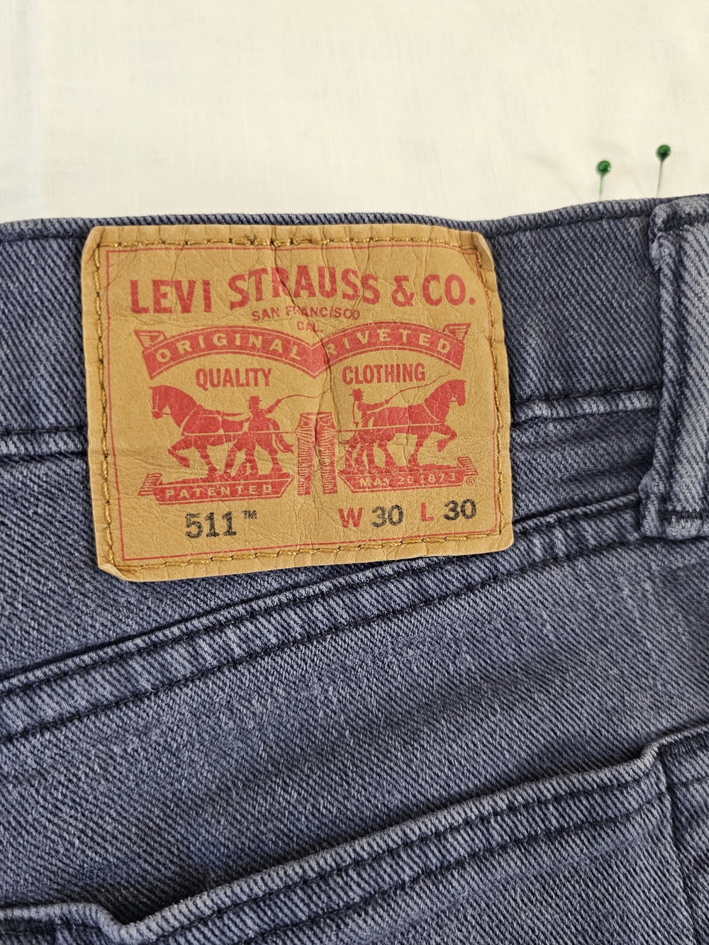 Levi's 511 Slim Fit  Jeans - Dusty Blue
